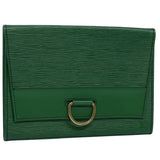 Louis Vuitton Léna  Leather Clutch Bag