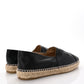 Amelia Lambskin CC Espadrilles 39 Black