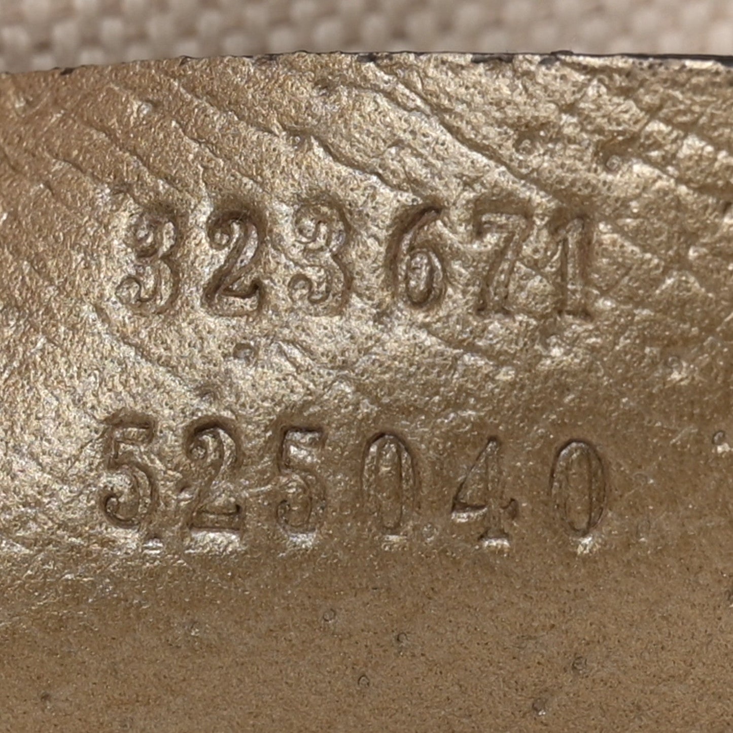 Amelia Monogram Medium Bree Zippered Tote Beige Golden Beige
