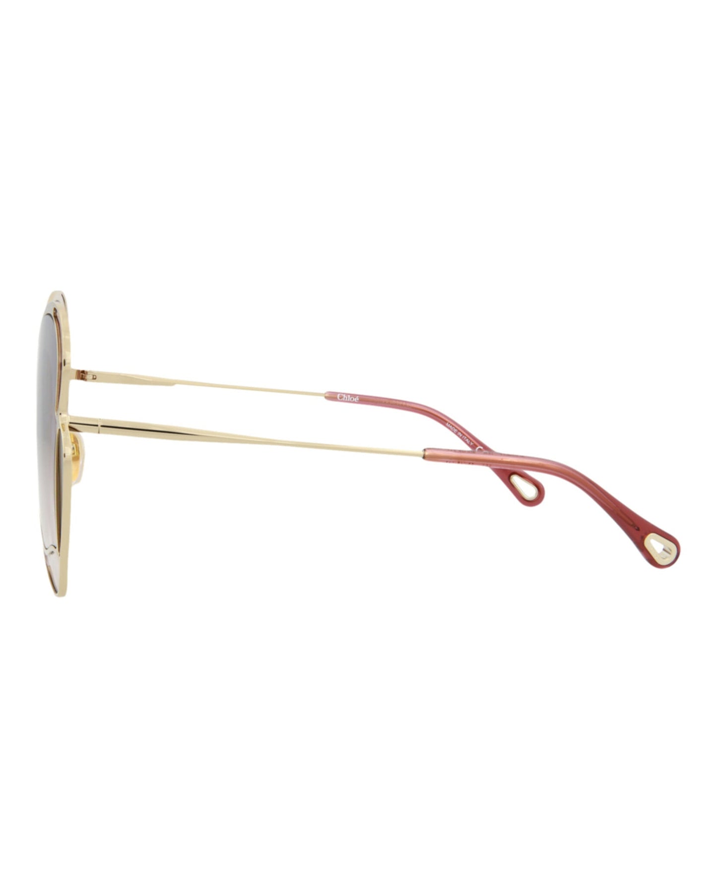 CHL - CC oe Cat Eye-Frame Metal Sunglasses