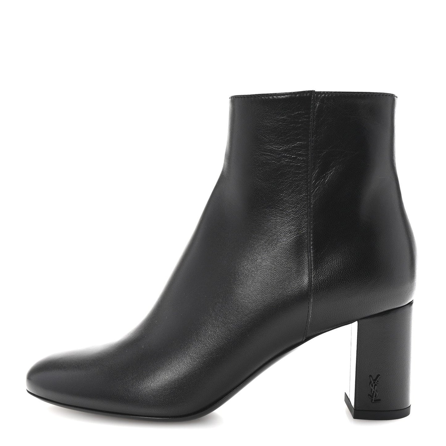 Saint Laurent Nappa Vendome Loulou Ankle Zip Boot 36.5 Black