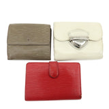 Louis Vuitton Epi Set of 3 Compact Wallet M6658J/M63247/M6348G