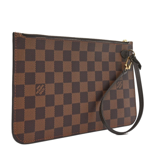 Louis Vuitton Damier Ebene Neverfull MM GM Pochette