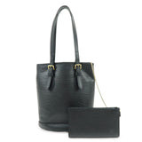 Louis Vuitton Epi Petit Bucket PM Shoulder Bag Noir M58992