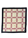 Burberry   Floral Stripe Check Scarf