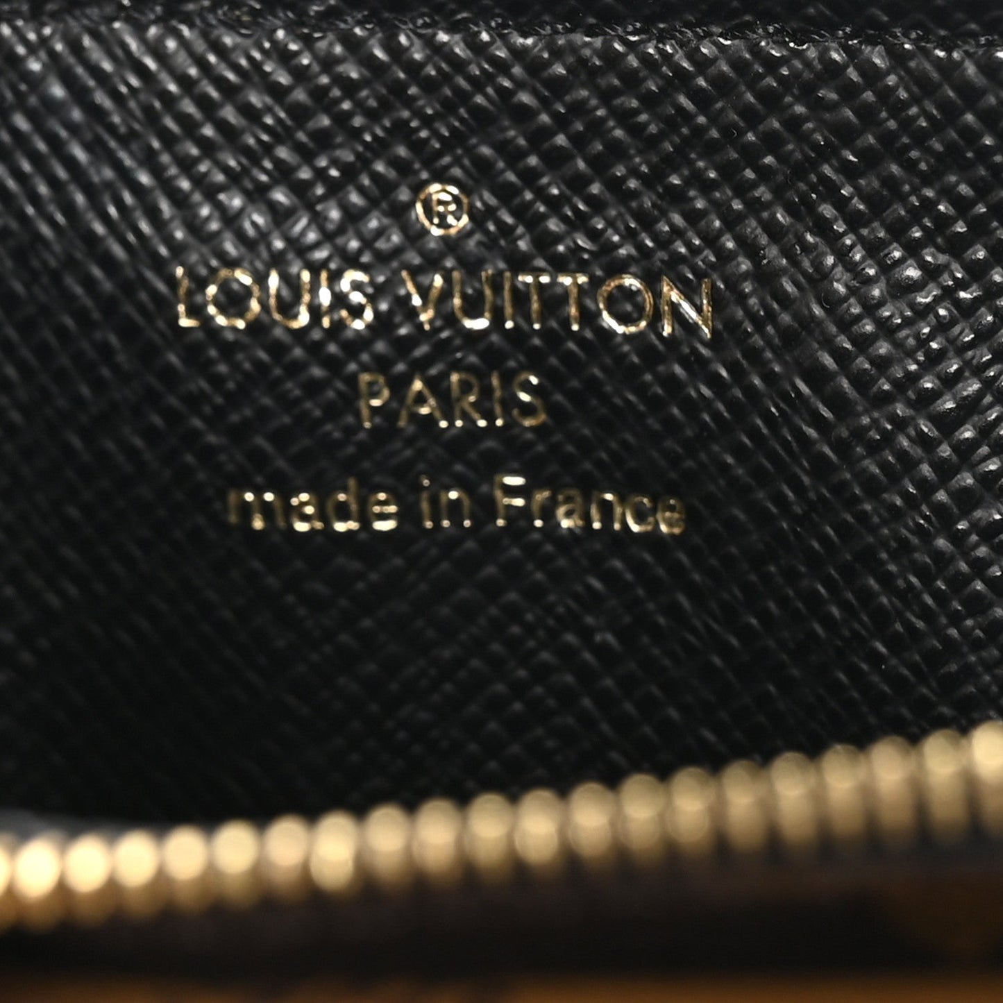 Louis Vuitton Reverse Monogram Recto Verso Card Holder Brown
