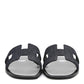 Amelia Denim Canvas Oran Sandals 37.5 Bleu Brut