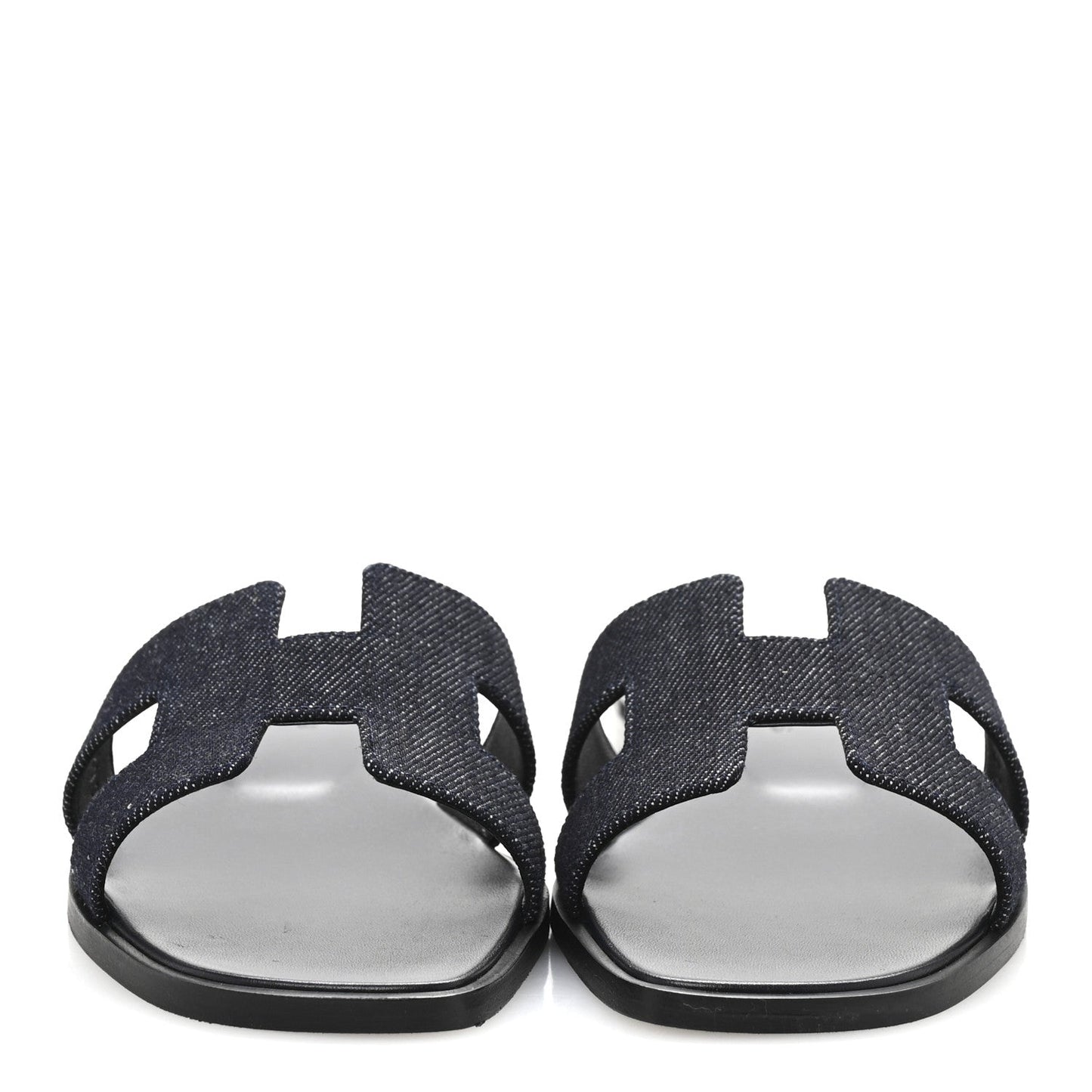 Amelia Denim Canvas Oran Sandals 37.5 Bleu Brut