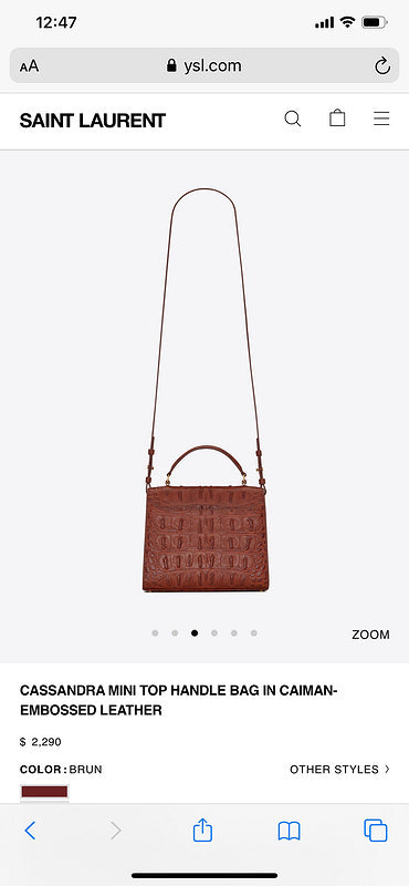 Amelia - YSL Bag - 3747