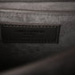 Saint Laurent Calfskin Crocodile Embossed Medium Monogram Sunset Fog