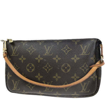 Louis Vuitton Pochette Accessoires  Canvas Clutch Bag