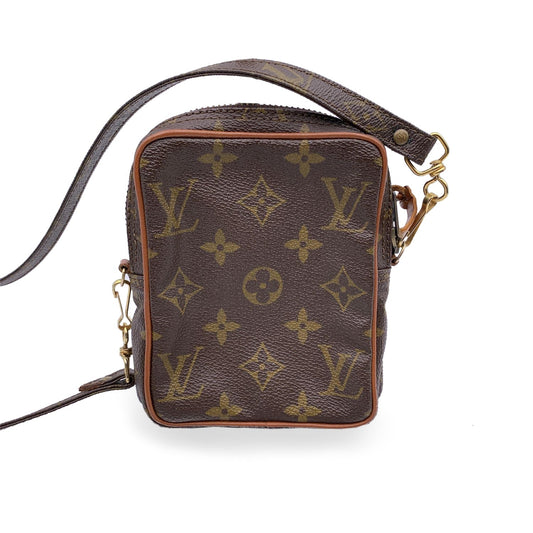LOUIS VUITTON   Monogram Canvas Mini Danube Crossbody Bag