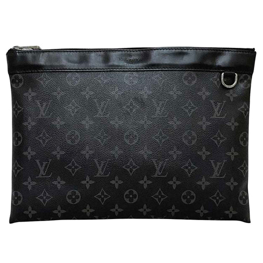 Louis Vuitton Discovery  Leather Clutch Bag