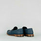 LOUIS VUITTON Navy Blue Size EU 42 Loafers