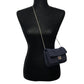 CHANEL - 2008 Paris London Union Jack - Navy Blue Flap Clutch / Shoulder Bag