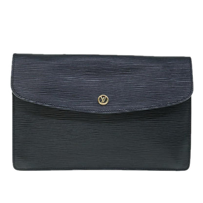 Louis Vuitton Montaigne  Leather Clutch Bag