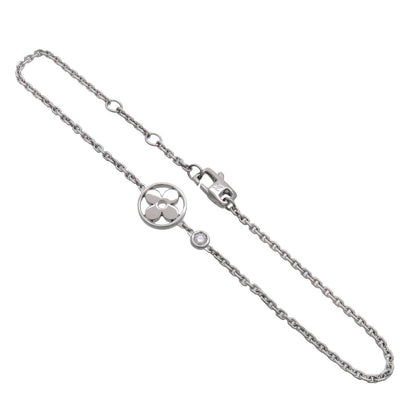 Louis Vuitton Idylle Blossom 1P Daimond Bracelet K18 WG White Gold