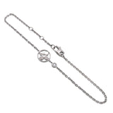 Louis Vuitton Idylle Blossom 1P Daimond Bracelet K18 WG White Gold