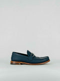 LOUIS VUITTON Navy Blue Size EU 42 Loafers