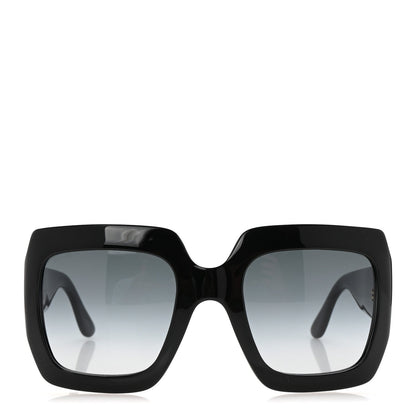 Amelia Acetate Square Frame Sunglasses GG0053S Black
