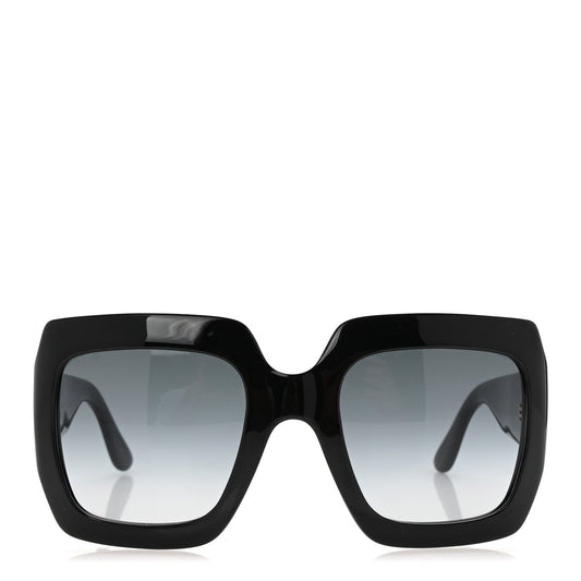 Amelia Acetate Square Frame Sunglasses GG0053S Black