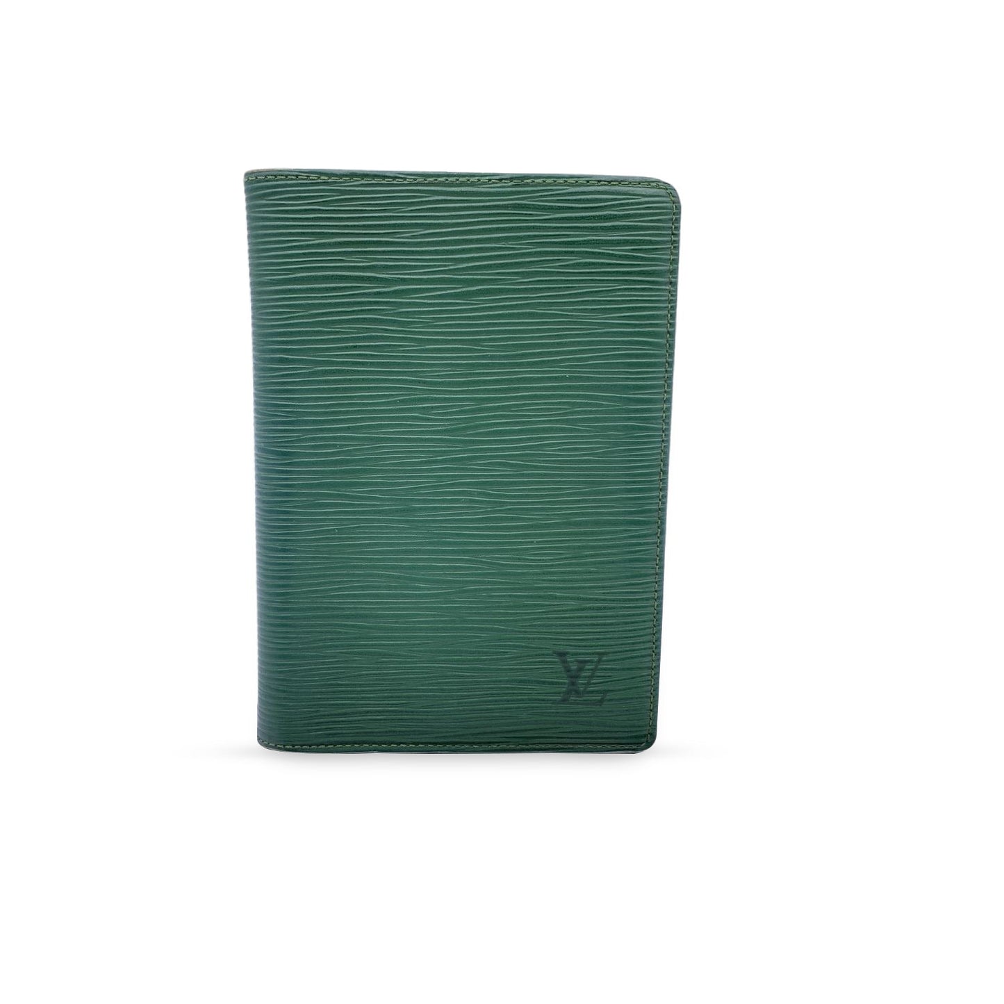 LOUIS VUITTON   Green Epi Leather Doucument Holder Wallet