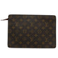Louis Vuitton Pochette Homme  Canvas Clutch Bag