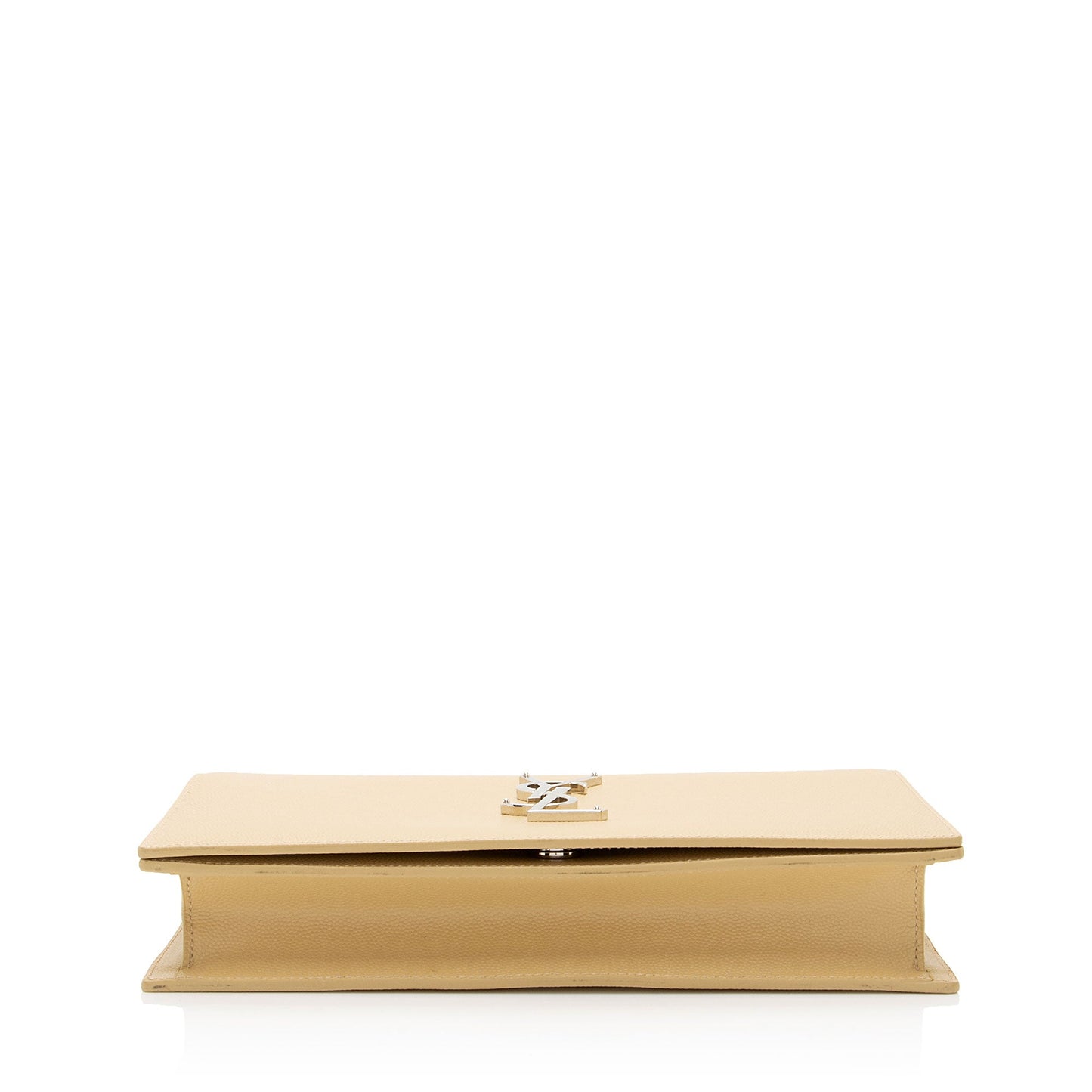 Saint Laurent Grain de Poudre Monogram Kate Clutch