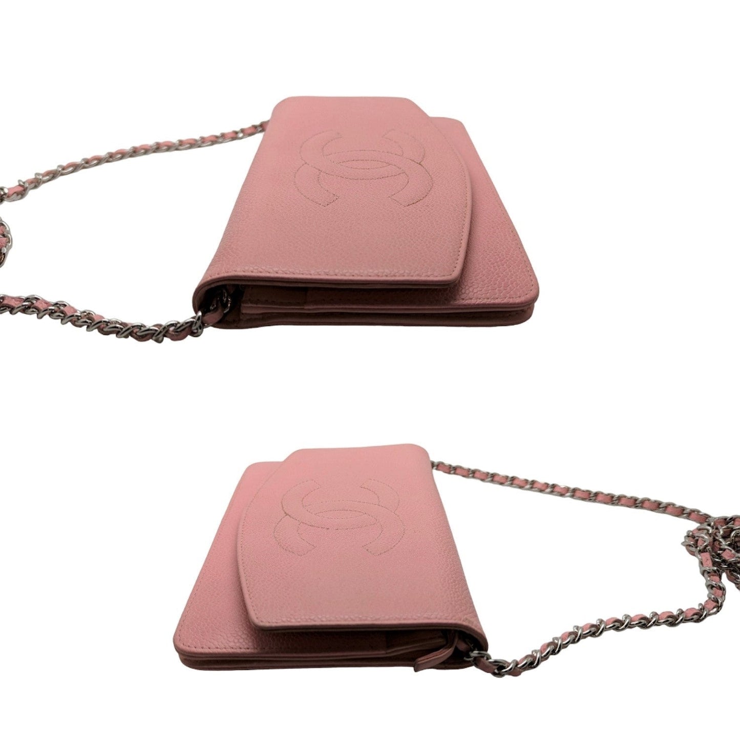 Chanel bag   Pink Caviar Timeless Wallet On Chain WOC