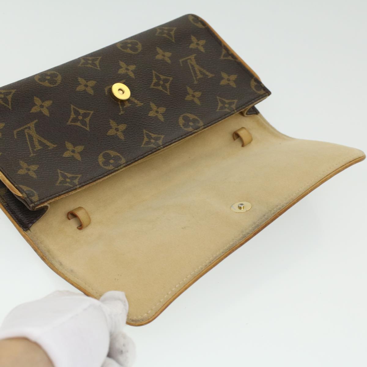 LOUIS VUITTON Twin Clutch Bag