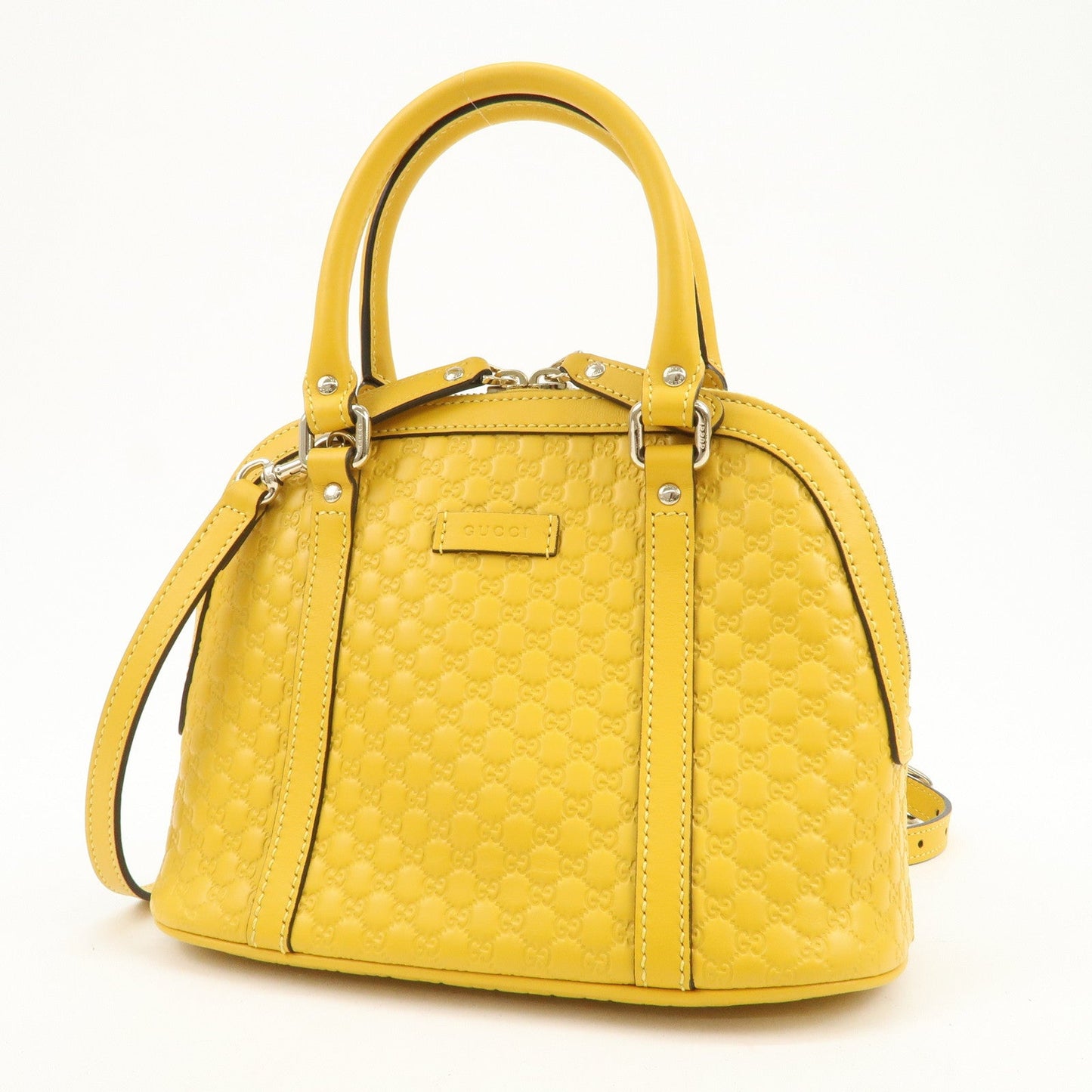 GUCCI Micro Guccissima Leather 2Way Bag Hand Bag Shoulder Bag 449654