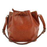 Louis Vuitton Epi Leather Petit Noe Shoulder Bag Kenya Brown M44103