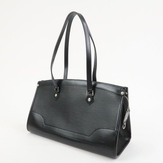 Louis Vuitton Epi Leather Madeleine PM Hand Bag Noir Black M59332