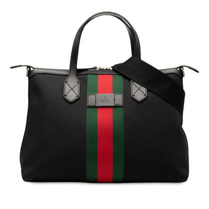 Gucci Sheline Line Nylon Leather 2way Bag