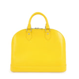 Louis Vuitton Epi Alma PM Leather Hand Bag Mimosa M40951