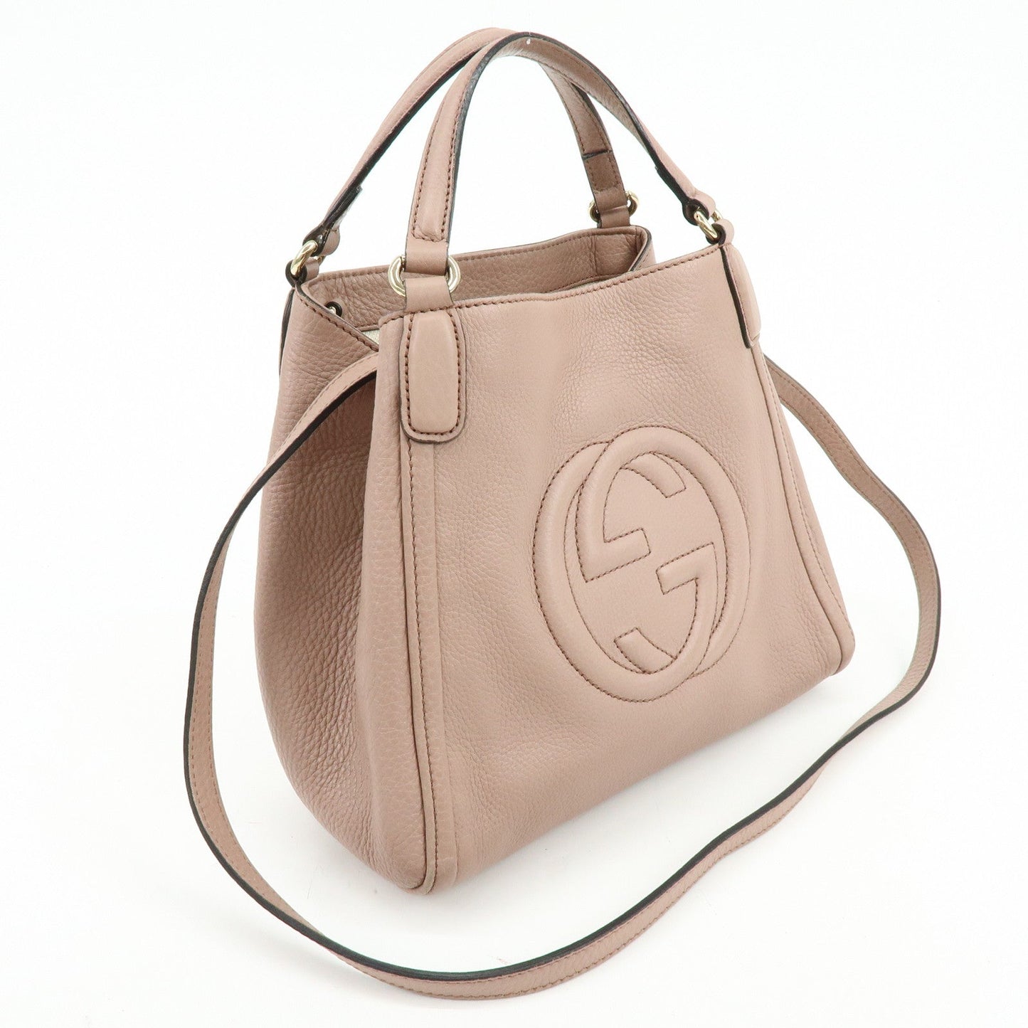 GUCCI SOHO Interlocking G Calf Leather 2WayBag Japan Limited 336751
