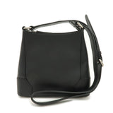 BURBERRY Logo Leather Shoulder Bag Crossbody Bag Black