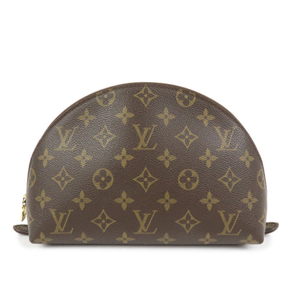 Louis Vuitton Monogram Trousse Demi Ronde Pouch M47520