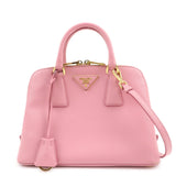 PRADA Triangle Logo Saffiano Leather Promenade Small 2WayBag BL0838