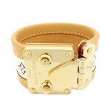 Louis Vuitton Monogram Multicolor Bracelet Serrure Bangle M92593