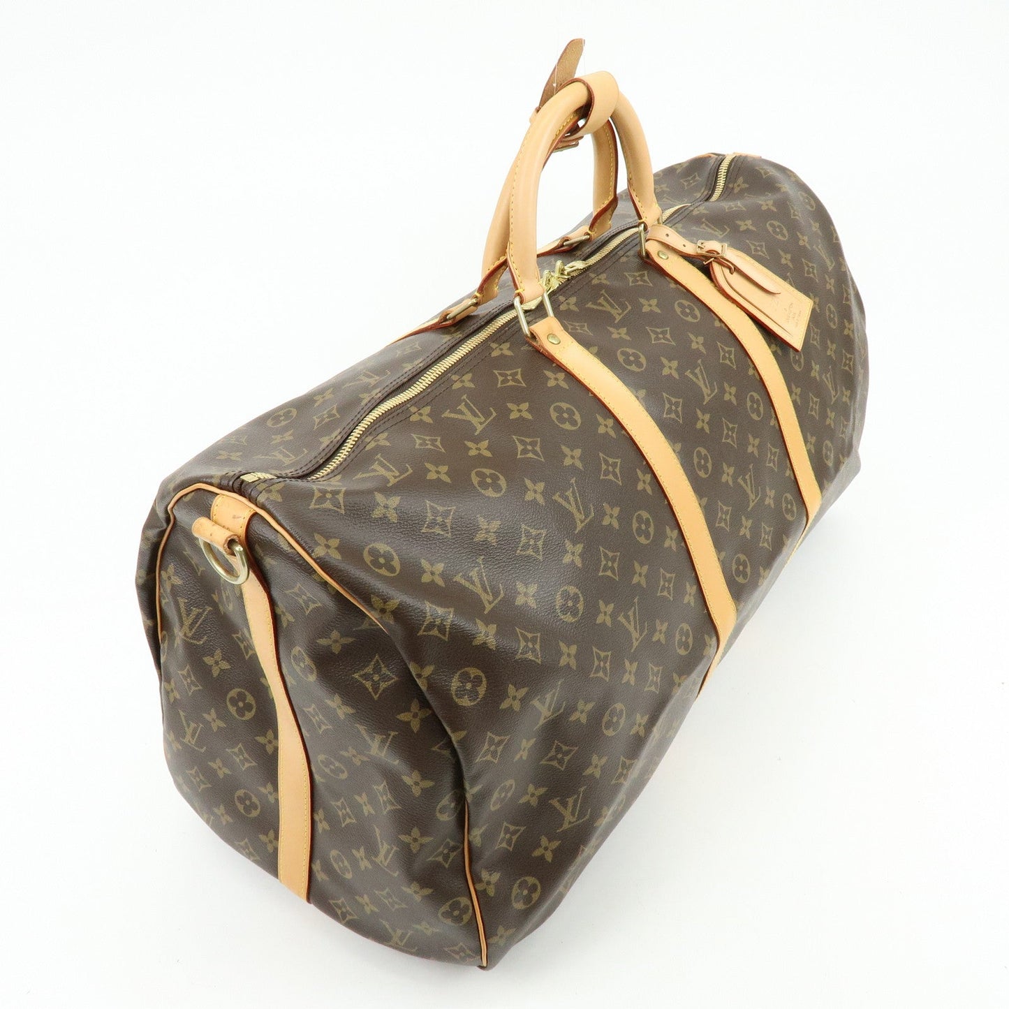 Louis Vuitton Monogram Keep All Bandouliere 60 Boston Bag M41412