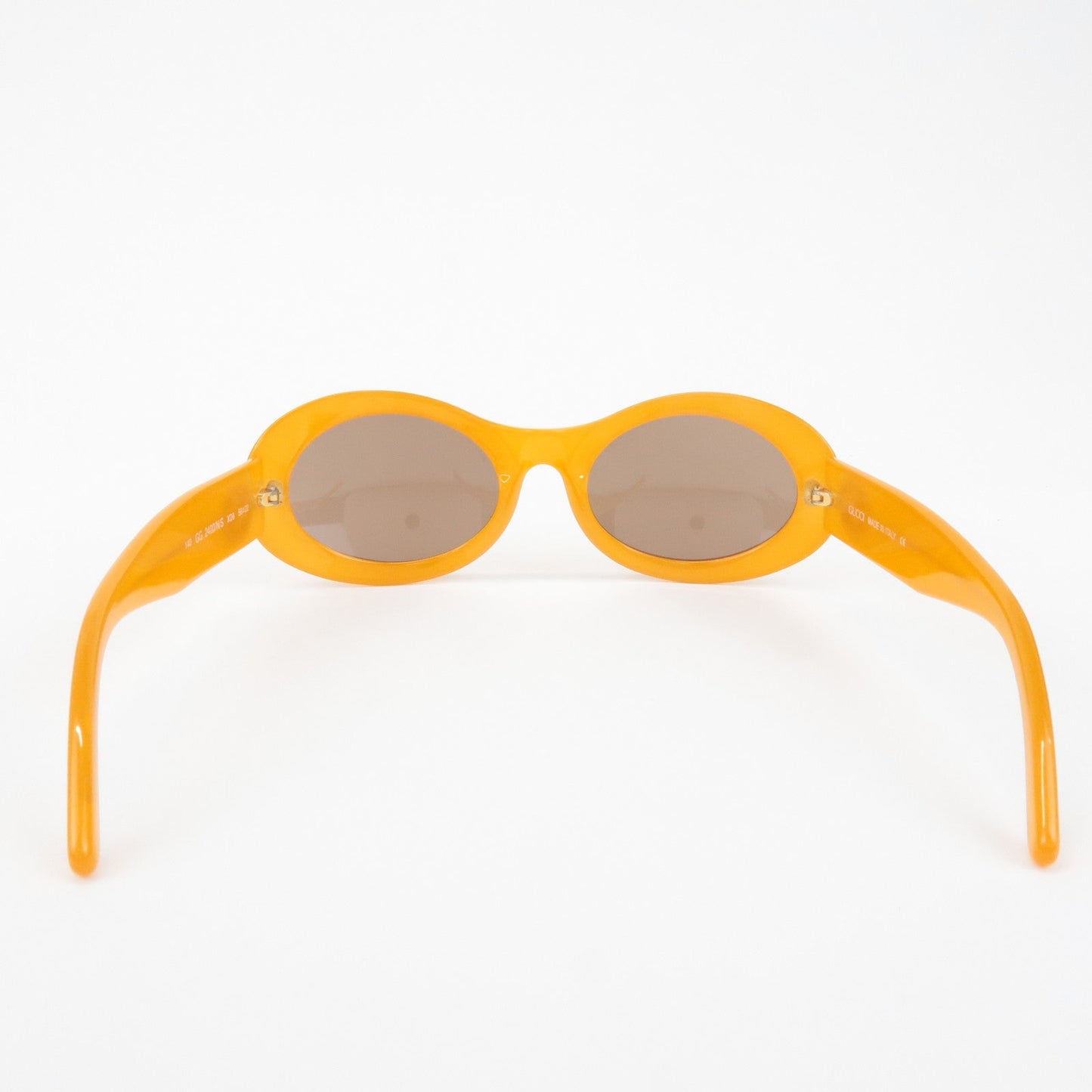 GUCCI Interlocking G Plastic Sunglasses Orange GG2400/N/S 56??22  d