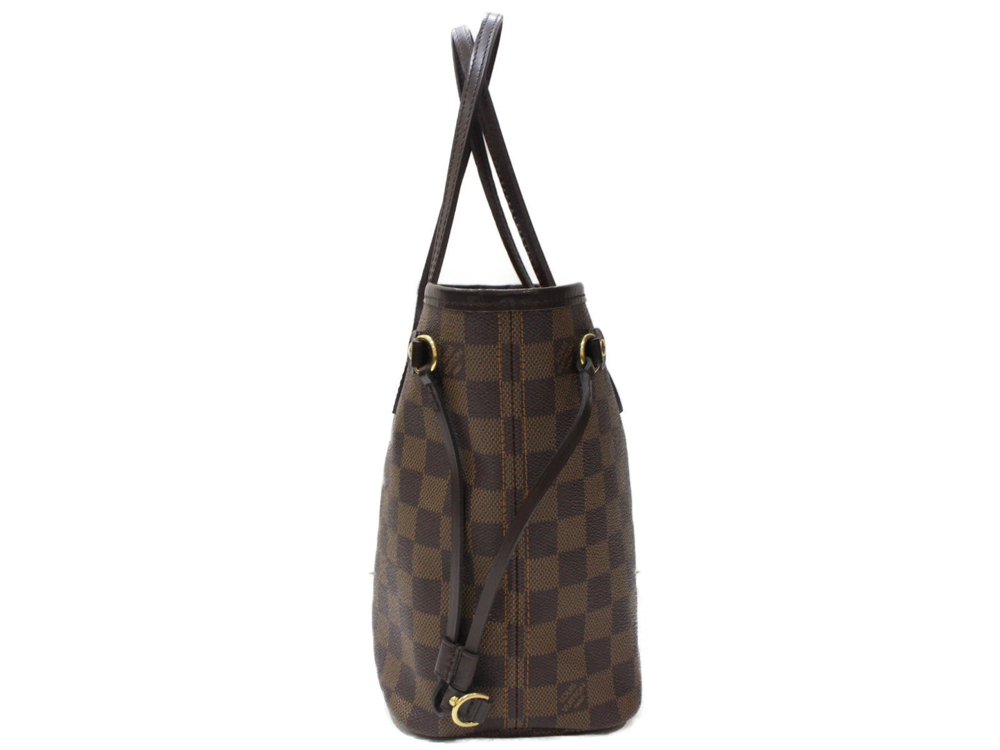 Louis Vuitton Neverfull PM Tote Bag Damier Ebene Brown