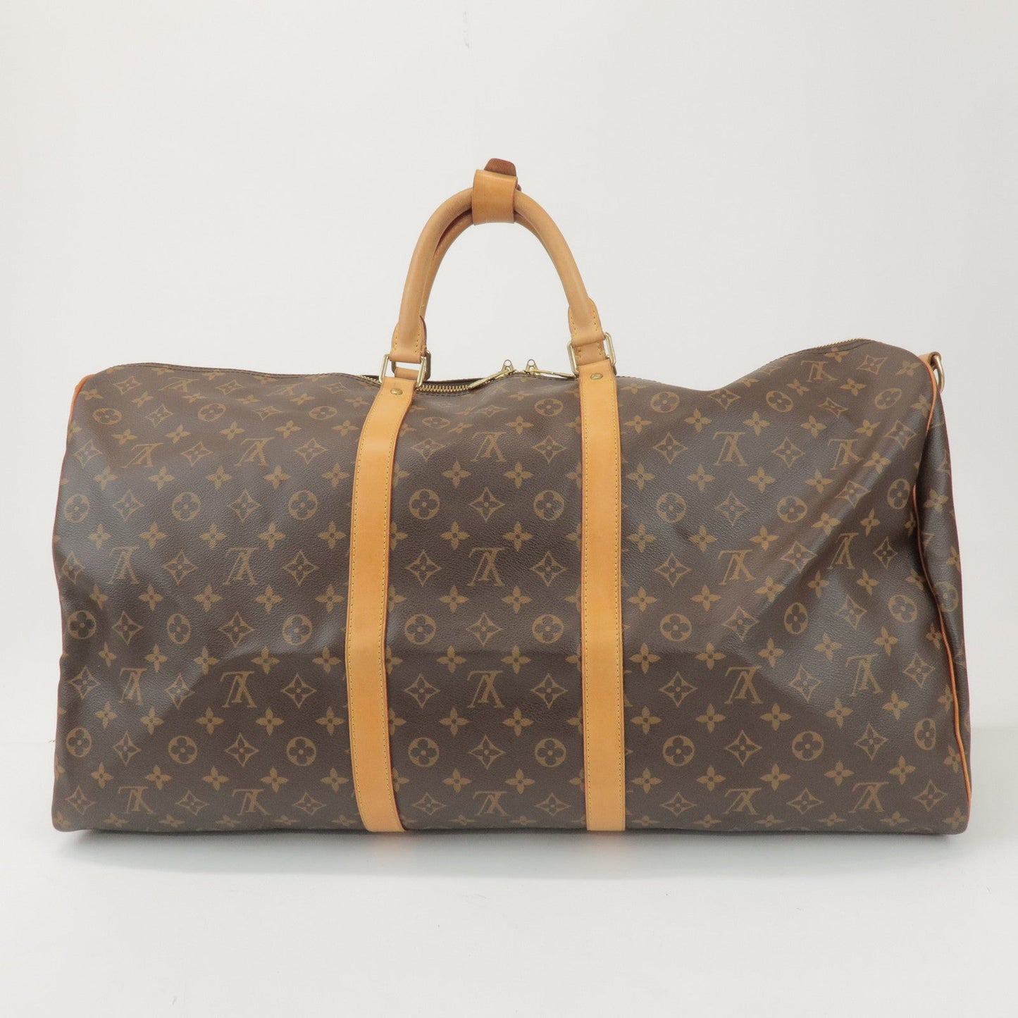 Louis Vuitton Monogram Keep All Bandouliere 60 Boston Bag M41412