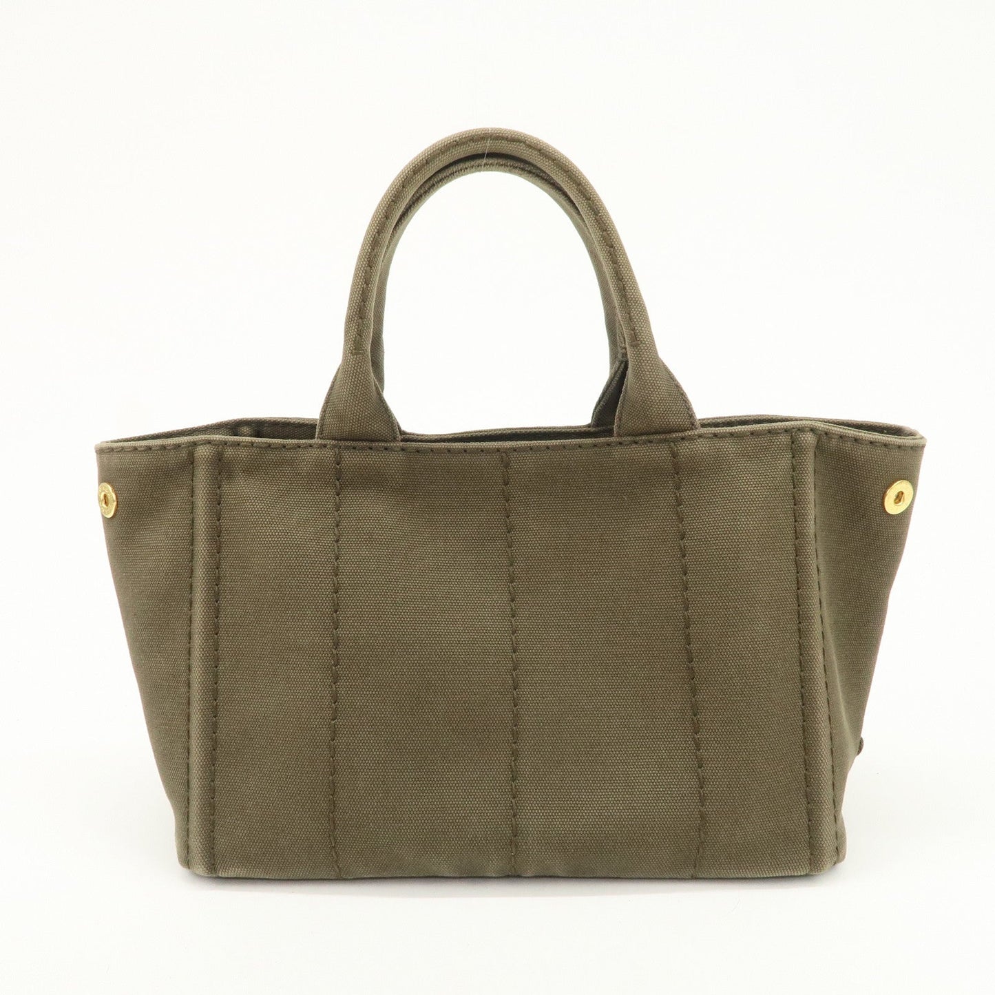 PRADA Canapa Mini Canvas 2WAY Bag Hand Bag Shoulder Bag BN2439G