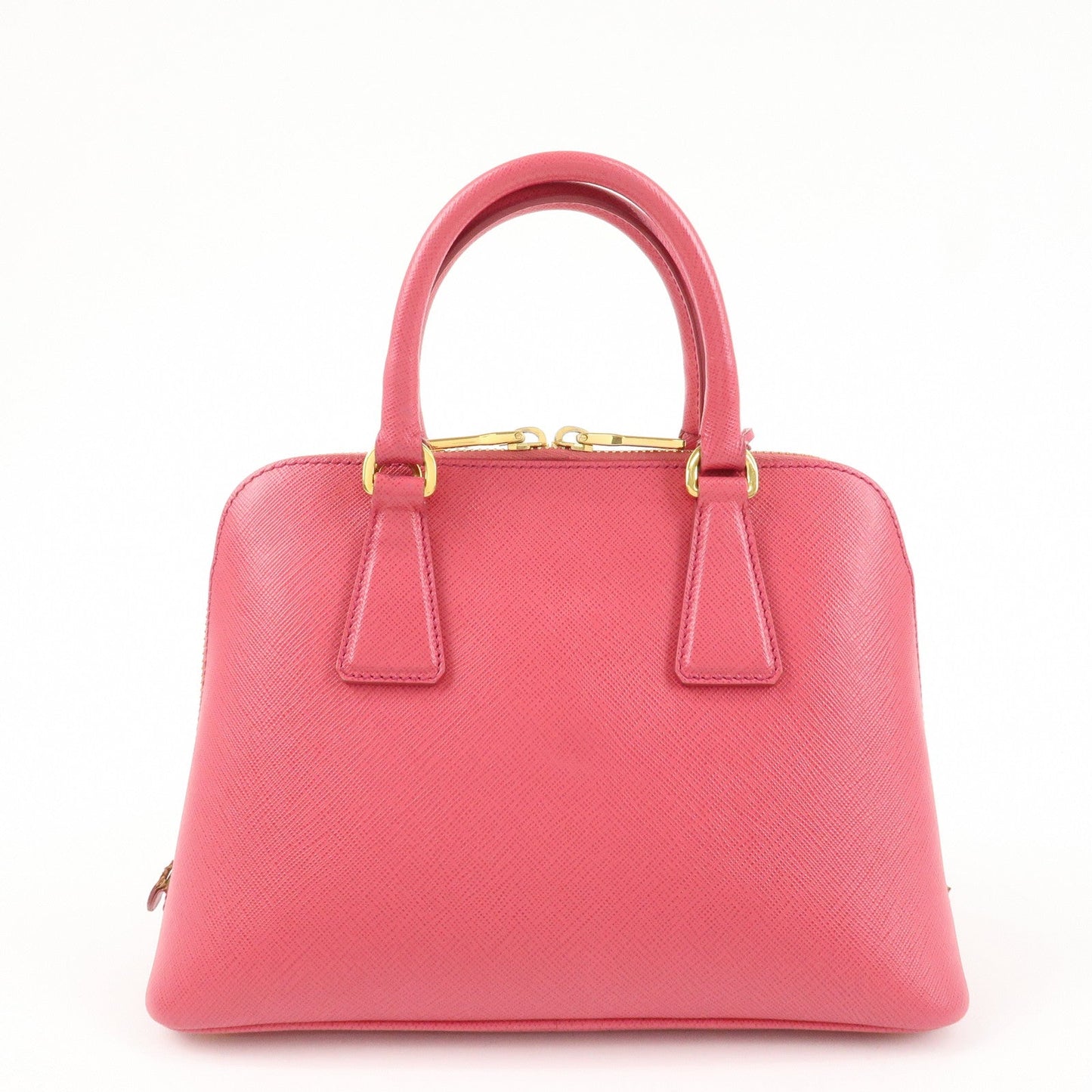 PRADA Promenade Small Saffiano Leather 2Way Bag Hand Bag Pink BL0838  d