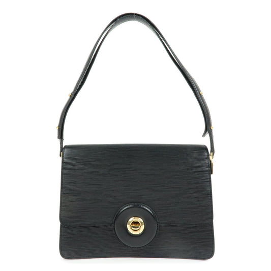 Louis Vuitton Epi Freerun Leather Shoulder Bag Noir Black M52402
