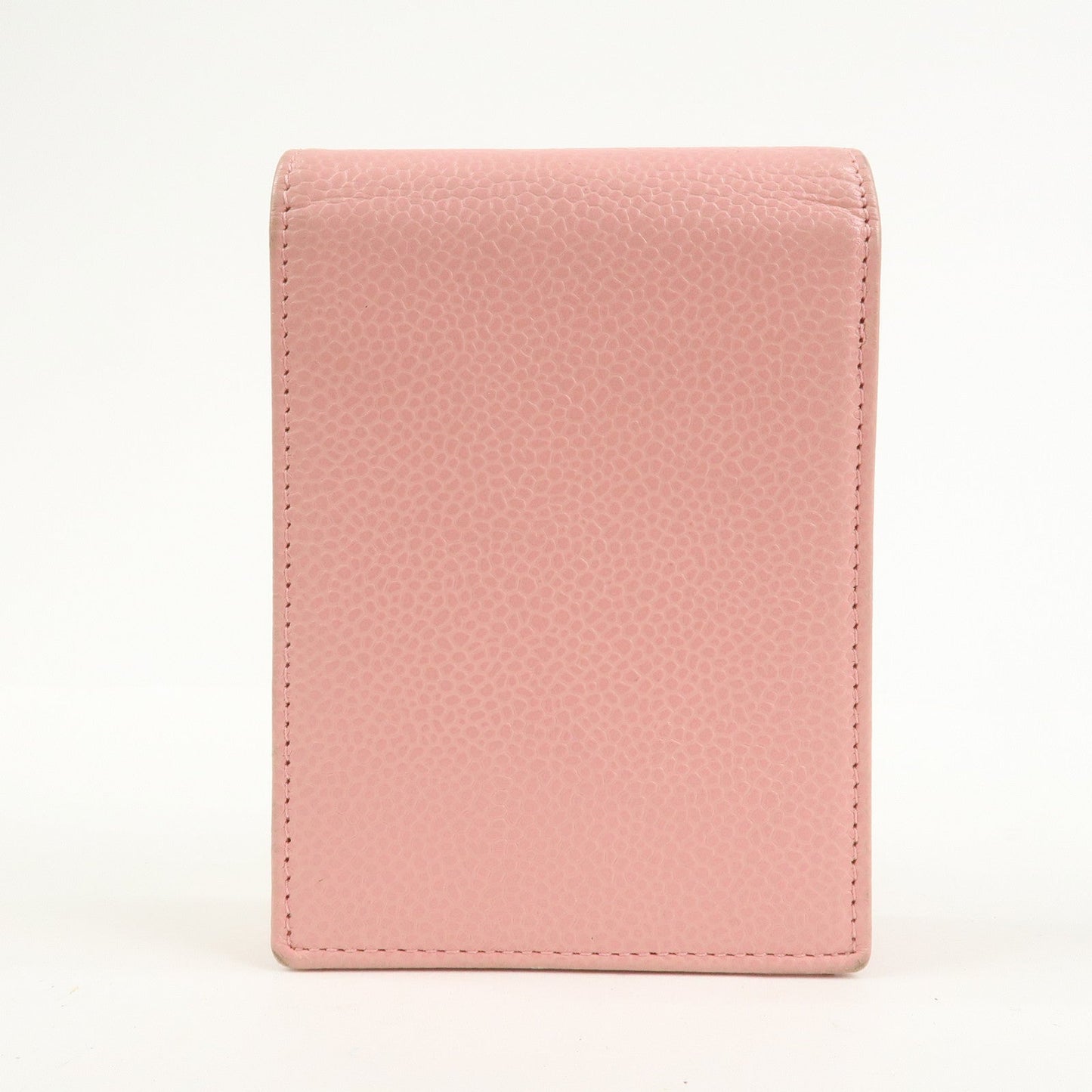 CHANEL COCO Mark Caviarskin Cigarette Case Pink