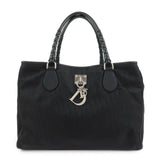 Christian Dior Trotter Nylon Canvas Leather Lovely Shoulder Bag