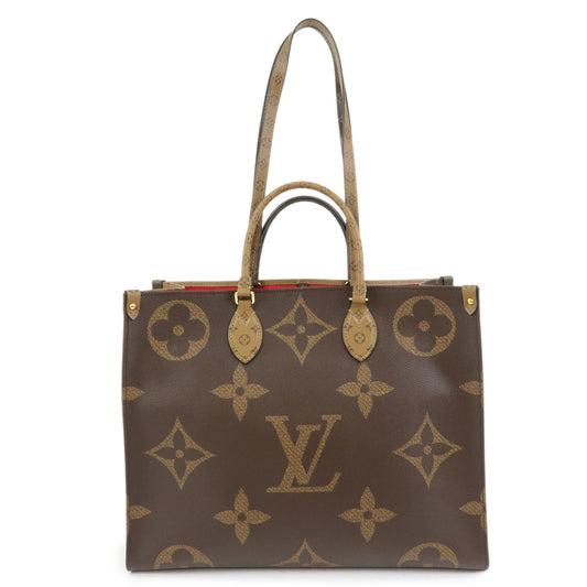 Louis Vuitton Monogram Giant Canvas On The Go MM Hand Bag M44576